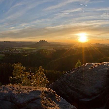 Ferienwohnung Waitzdorf Hohnstein Bagian luar foto