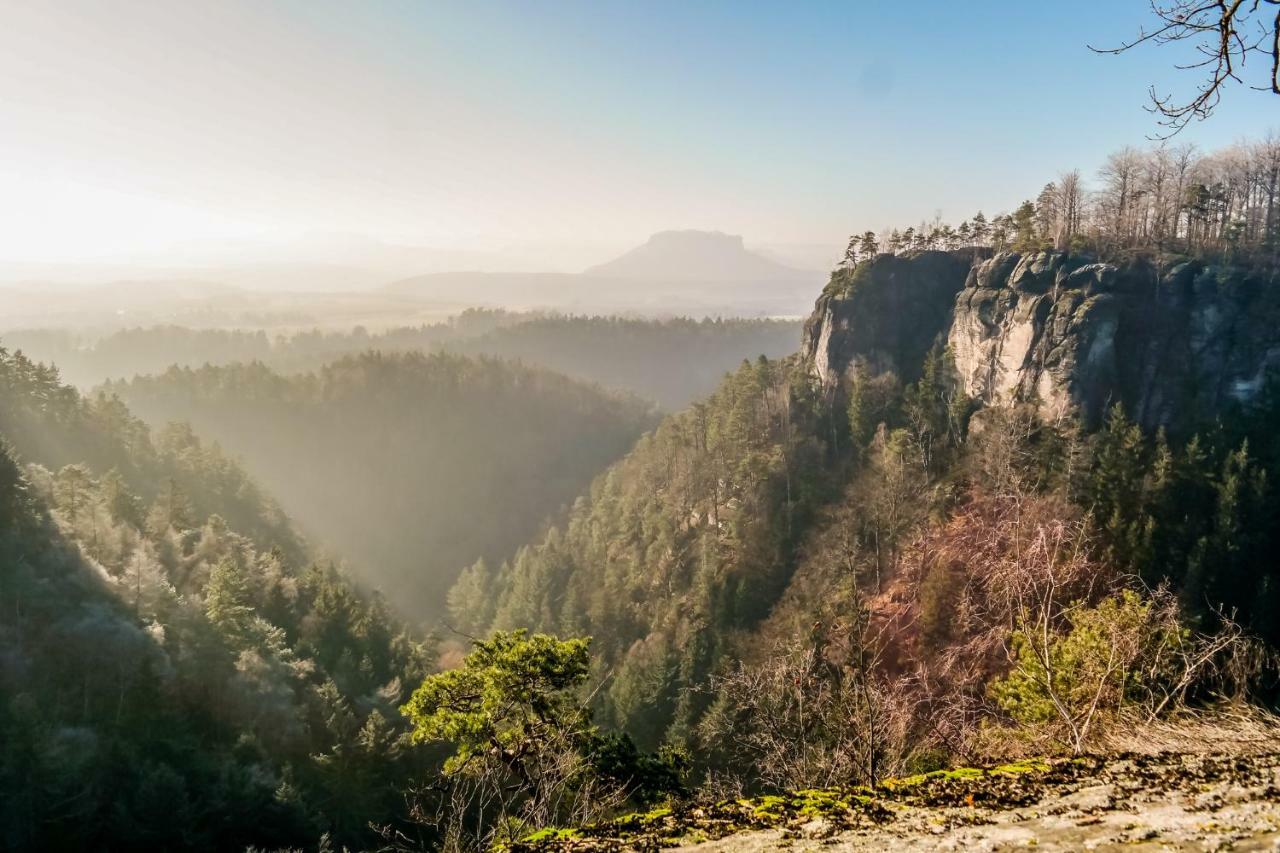 Ferienwohnung Waitzdorf Hohnstein Bagian luar foto